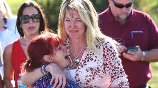 Parents waiting for news of school shooting smaller