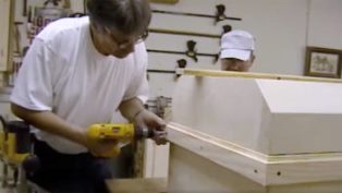 Inmate works on Billy Grahams casket smaller