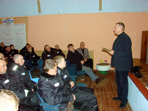 Chaplain in Russian Prison