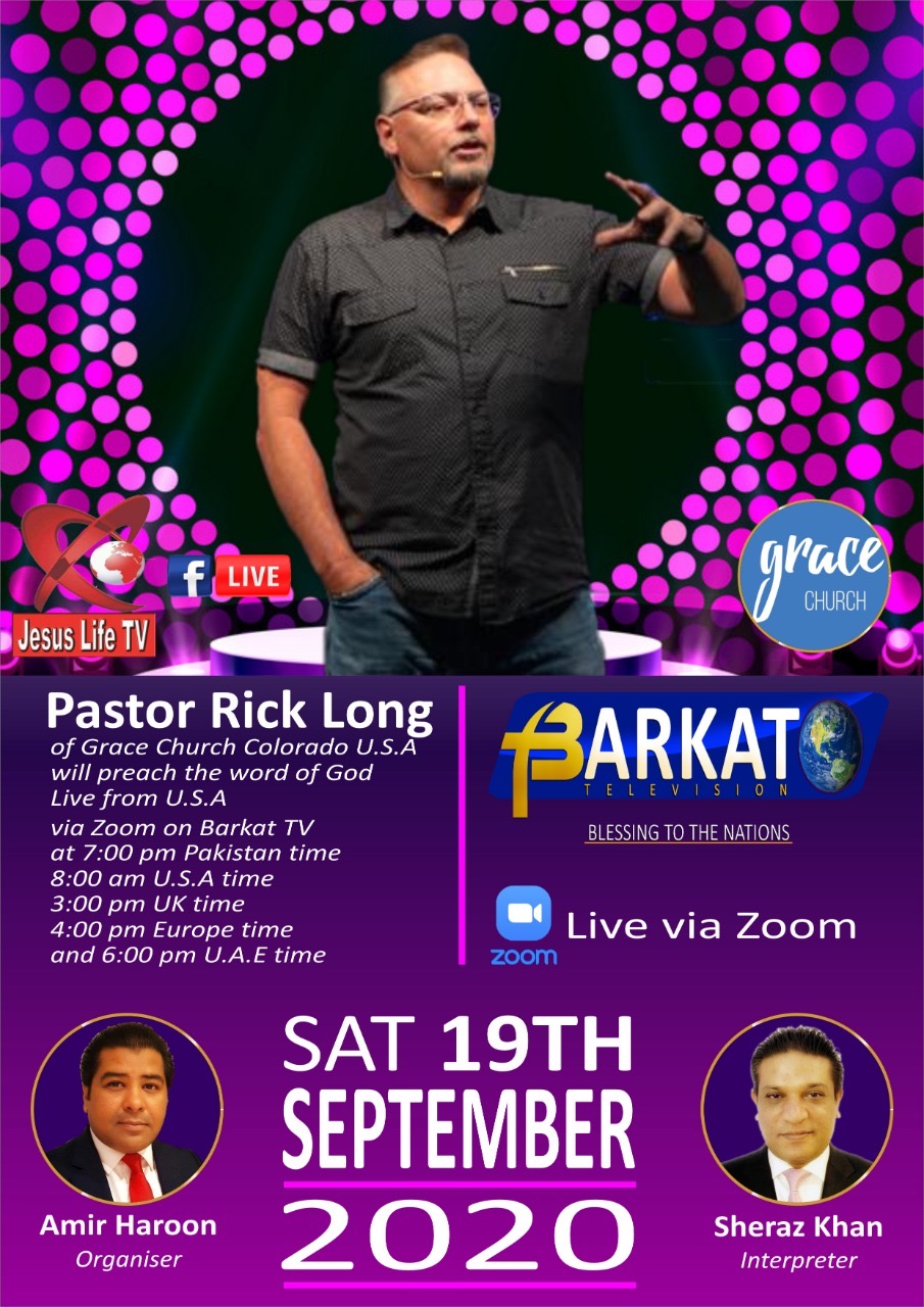 Barkat TV Broadcasts American Pastor’s Sermon Live to Church in Pakistan