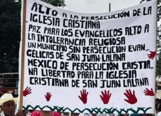 Mexico: Protests follow burning of Protestant church