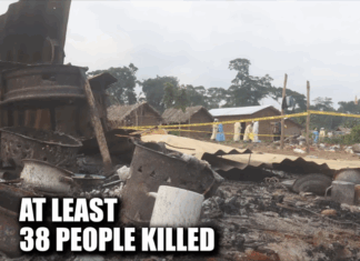 ISIS-Linked Rebels Massacre 38 in Catholic Church