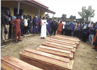 Five of seven Christians killed by terrorists were children